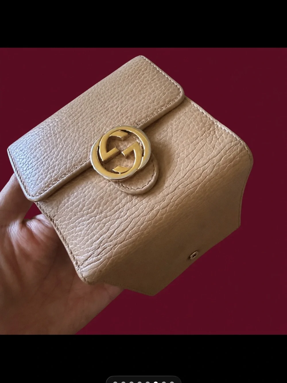 GUCCI Interlocking GG bifold WALLET